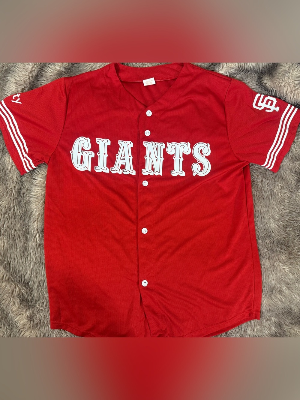 SF Giants Baseball Jersey Shirt